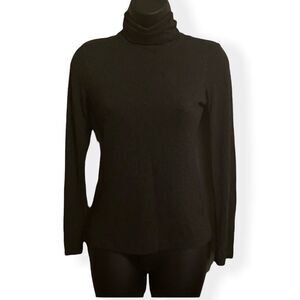 Lindex Cowl Neck Black Long Sleeve Classy Blouse